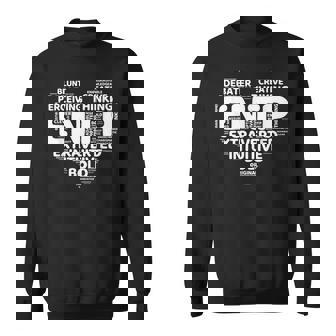 ENTP Debater Heart Extrovert Personality Relationship Sweatshirt - Monsterry