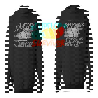Flipflop Survivor Chancla Hilarious Misbehaving Whipping Sweatshirt - Monsterry