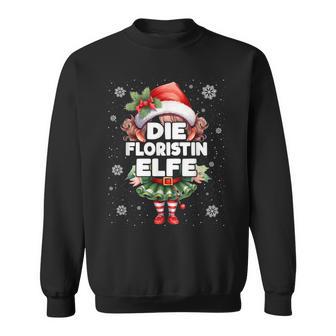 Floristin Elfe Weihnachten Elfen & Weihnachtselfen Sweatshirt - Geschenkecke