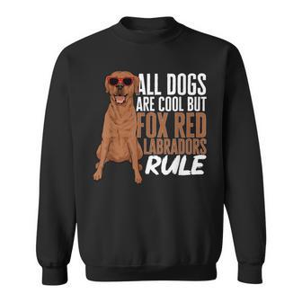Foxred Lab Fox Red Labrador Retriever Sweatshirt - Monsterry