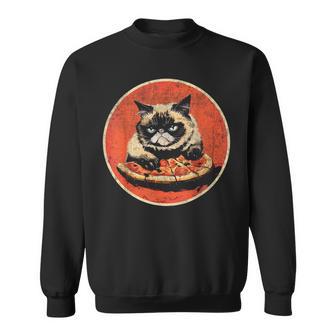 Cat Pizzaintage Sweatshirt - Geschenkecke