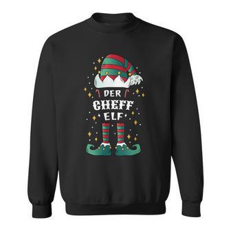 Elf Christmas Ich Bin Der Chef Elf Sweatshirt - Geschenkecke