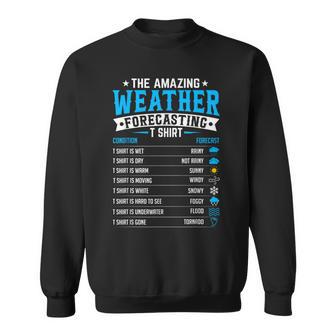 Meteorology Weatherman Weather Forecast Sweatshirt - Thegiftio UK