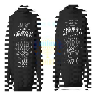 This Is My Pajamakah For Jewish Hanukkah Pajama Pj Sweatshirt - Thegiftio