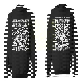 Qr President Trump 4547 Trump Dancing Code Sweatshirt | Mazezy