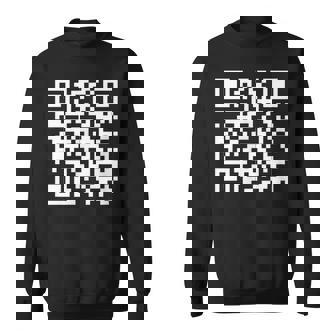 Qr President Trump Dance Code 2025 Sweatshirt | Mazezy