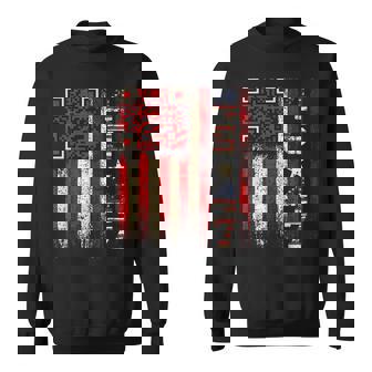Qr Scan Me President Trump 4547 Trump Dancing Code Sweatshirt | Mazezy