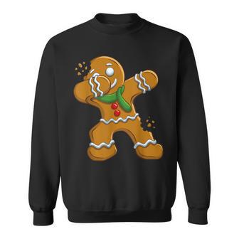 Gentle Gingerbread Man Christmas Dab Sweatshirt - Geschenkecke