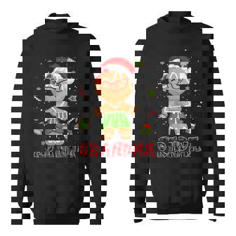 Gingerbread Grandma Buffalo Plaid Christmas Shirt Mama Sweatshirt - Monsterry