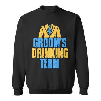 Groom's Drinking Team Retro Stag Night Sweatshirt - Geschenkecke