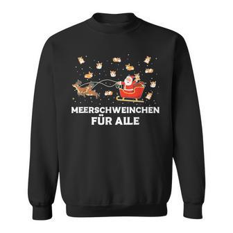 Guinea Pigs For All Guinea Pig Santa Claus Sweatshirt - Geschenkecke