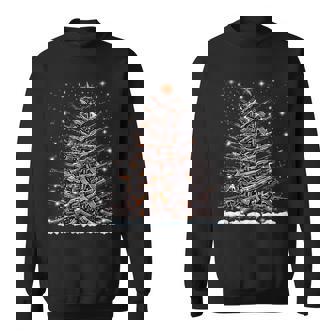Guns Christmas Tree Xmas 2024 For Gun Lover Sweatshirt - Thegiftio
