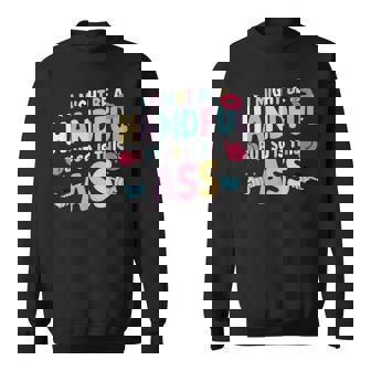 I Might Be A Handful But So Is This Ass Sweatshirt - Thegiftio