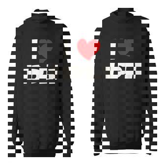 I Heart Idli For Food Lover I Love Idli Sweatshirt - Monsterry