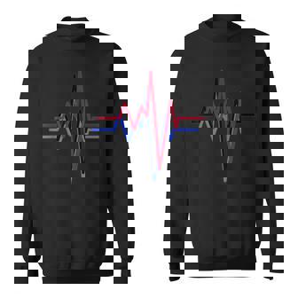 Heart And Rhythm Healthcare Worker Graphic Sweatshirt | Mazezy