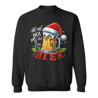 Ho Ho Hol Mir Mal Ein Bier Christmas Sweatshirt - Geschenkecke