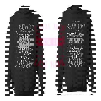 Ich Habe Ihre Herzen Gestohlen Jetzt Stehle Ich Ihren Surnamen German Sweatshirt - Geschenkecke