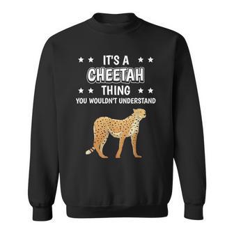 Ist So Ein Gepard Ding Lustiger Spruch Geparden Sweatshirt - Geschenkecke