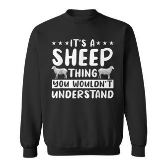 Ist So Ein Schaf Ding Schäfer Sachen Schaf Sweatshirt - Geschenkecke