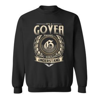 It's A Govea Thing You Wouldn't Understand Name Vintage Sweatshirt - Thegiftio UK