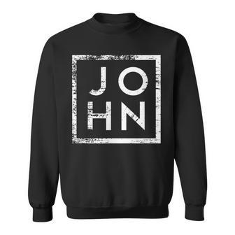 John Minimalism Sweatshirt - Geschenkecke