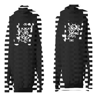 Joy Snowflake Christmas Sweatshirt - Monsterry