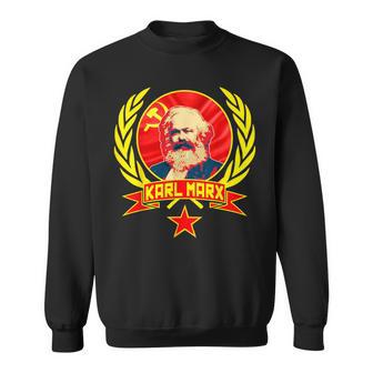 Karl Marx Soviet Communism Propaganda Sweatshirt - Geschenkecke