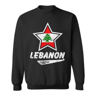 Lebanon Original Proud Lebanese Flag Lebanon Sweatshirt - Geschenkecke