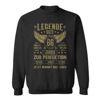 Legende Seit 66 Jahren 66Th Birthday S Sweatshirt - Geschenkecke