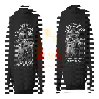 Light The Lamp Not The Rat Christmas Sweatshirt | Mazezy
