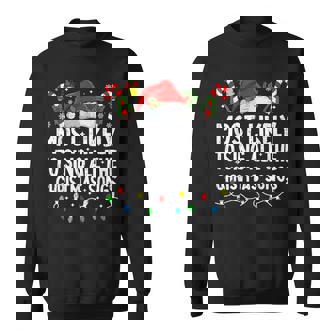 Most Likely To Sing All The Christmas Songs Christmas Singer Sweatshirt - Thegiftio