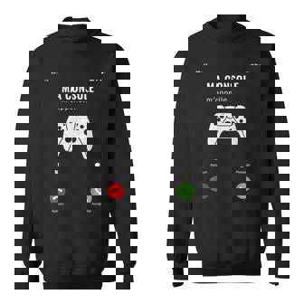 Ma Console M'appelle Drôle Idée Cadeau De Noël Gamer Geek Sweater e - Cadeauxyz