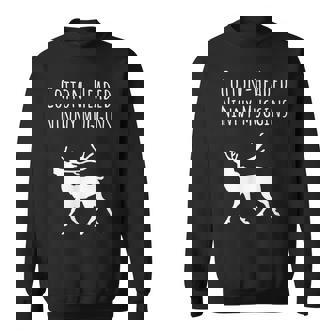 Manly Christmas Happy Holiday Merry Christmas Meme Sweatshirt - Monsterry