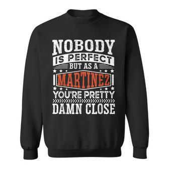 Matching Martinez Family Name Family Reunion Martinez Sweatshirt - Geschenkecke