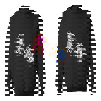 Monkey Christmas Balls Winter Snow Premium Sweatshirt - Monsterry
