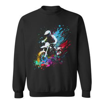 Motocross Enduro Supermoto Bike Dirt Biker Sweatshirt - Geschenkecke