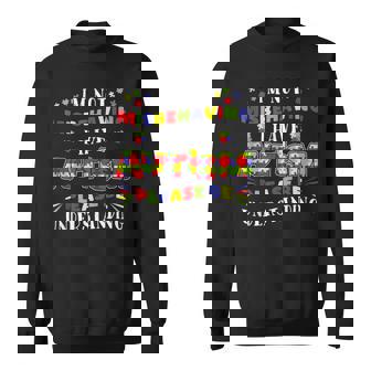 Im Not Misbehaving I Have Autism Tank Top Sweatshirt - Monsterry