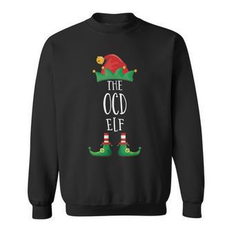 OCD Elf Shirt Family Matching Group Pajamas Christmas Elf Sweatshirt - Monsterry