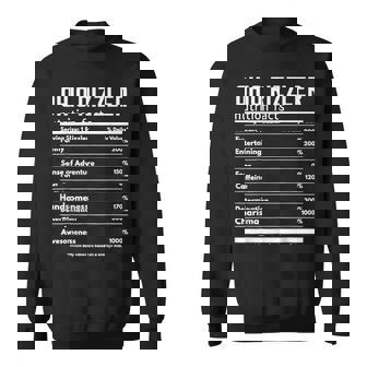 Ohio Rizzler Nutrition Facts Meme Rizz Internet Memes Gen Z Sweatshirt - Seseable
