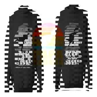 Papasaurus Rex Dino Papà Famiglia Papà Dinosauro Papà Sauro Felpa - Novitaregali