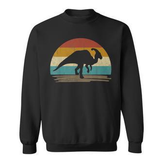 Parasaurolophus Dinosaur Decorative Retrointage Sweatshirt - Geschenkecke