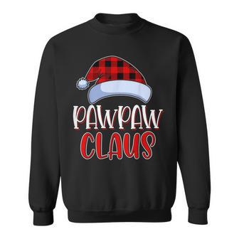 Pawpaw Claus Santa Family Matching Christmas Pajamas Sweatshirt - Monsterry