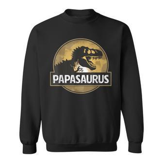 Père Fils Partenaire Papasaurus T-Rex Dinosaur Sweatshirt - Geschenkecke