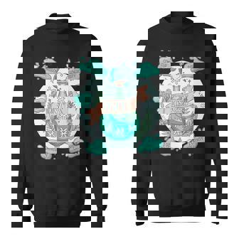 Pisces Potion With Ingredients Magical Astrology Premium Sweatshirt - Monsterry