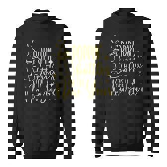 Poppin Bottles For The New Year Midwife New Year's Eve Sweatshirt - Monsterry