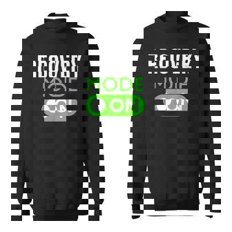 Recovery Mode On Get Well Injury Patient Survival Sweatshirt - Monsterry