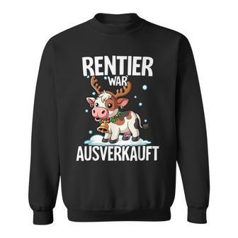 Reindeer War Ausverkauft Christmas Sweatshirt - Geschenkecke