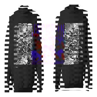 Retro Lamar Jackson Vintage Lover 90S Graphic Sweatshirt - Seseable