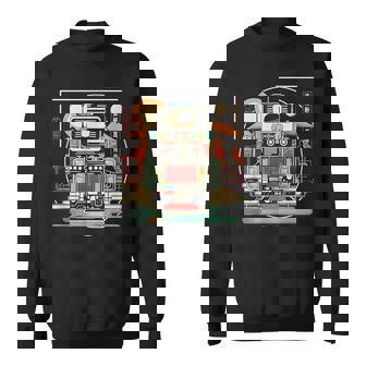 Retro Tech Stack 80s 90s Nostalgia Analog Devices Sweatshirt - Monsterry