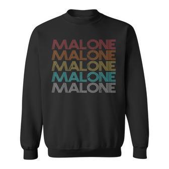 Retro Vintage Malone Sweatshirt - Thegiftio UK